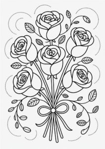 Bouquet Of Roses With Long Stems 2