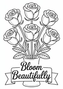 Bouquet Of Roses With Long Stems 3