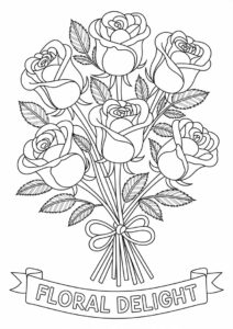 Bouquet Of Roses With Long Stems 4