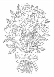 Bouquet Of Roses With Long Stems 9