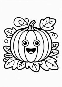 Coloring Page Of Pumpkin 3