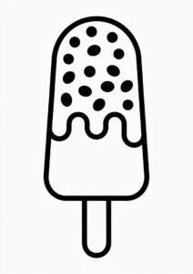 Ice Cream Coloring Pages 