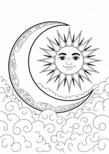 Crescent Moon In Front Of The Sun 1