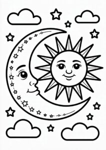 Crescent Moon In Front Of The Sun 4