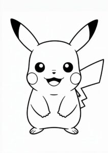 Detailed Pokemon Card Of Pikachu 1