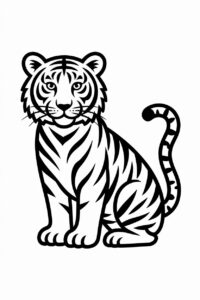Detailed Tiger Eye Coloring For Adults 5