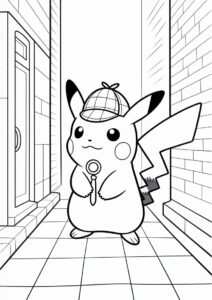 Pikachu Coloring Pages