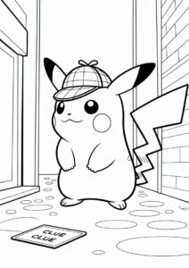 Detective Pikachu Examining Clue 1