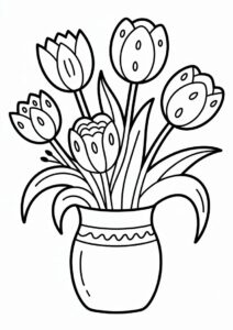 Freshly Picked Tulips 1