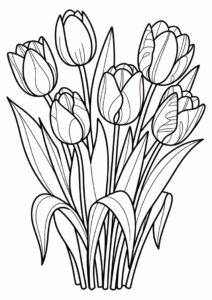 Freshly Picked Tulips 2