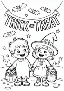 Kids in Halloween Costumes 2