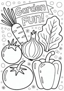 Outline Of Popular Vegetables 2