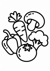 Outline Of Popular Vegetables 4