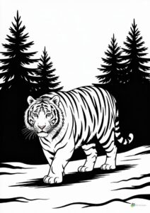Siberian Tiger In Wild 3