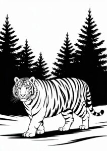 Siberian Tiger In Wild 4