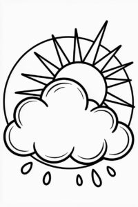 Sun In Cloud To Color 4