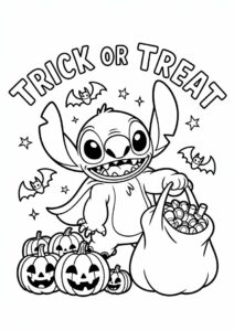 Vampire Stitch with Jack O Lantern 3