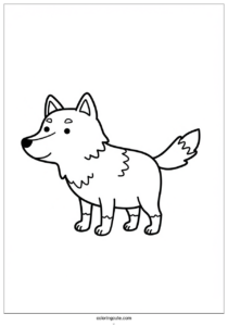 detailed wolf coloring page mandala for adults 4