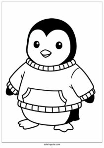 penguin winter sweatshirt 1