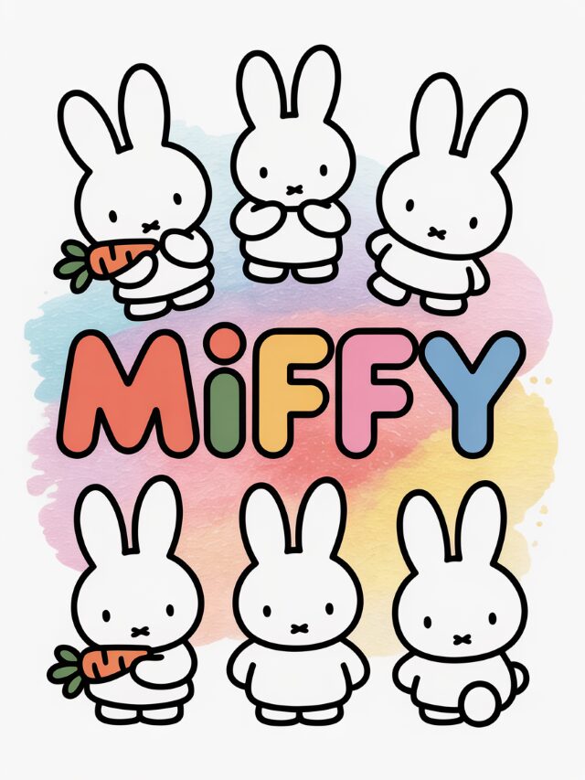 Miffy Coloring Pages