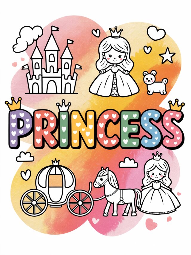 Princess Coloring Pages