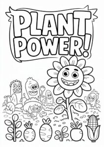 Coloring Page Of Plants Vs Zombies Sunflower 6