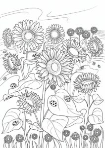Detailed Coloring Page For Adults 1