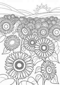 Detailed Coloring Page For Adults 3