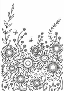 Detailed Coloring Page For Adults 5