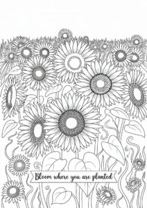 Detailed Coloring Page For Adults 7