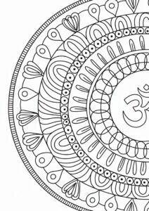 Mandala Coloring Sheet For Adults 5